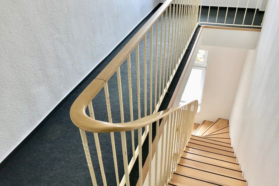 Galerie und Treppenaufgang Maisonettewohnung Udestedt