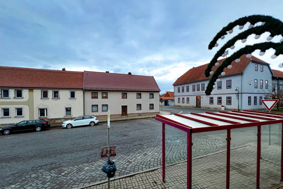 Blick aus dem Schlafzimmer_ Erdgeschosswohnung Udestedt