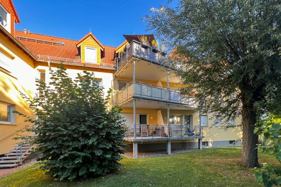 Etagenwohnung mit Balkon Erdgeschosswohnung Erfurt