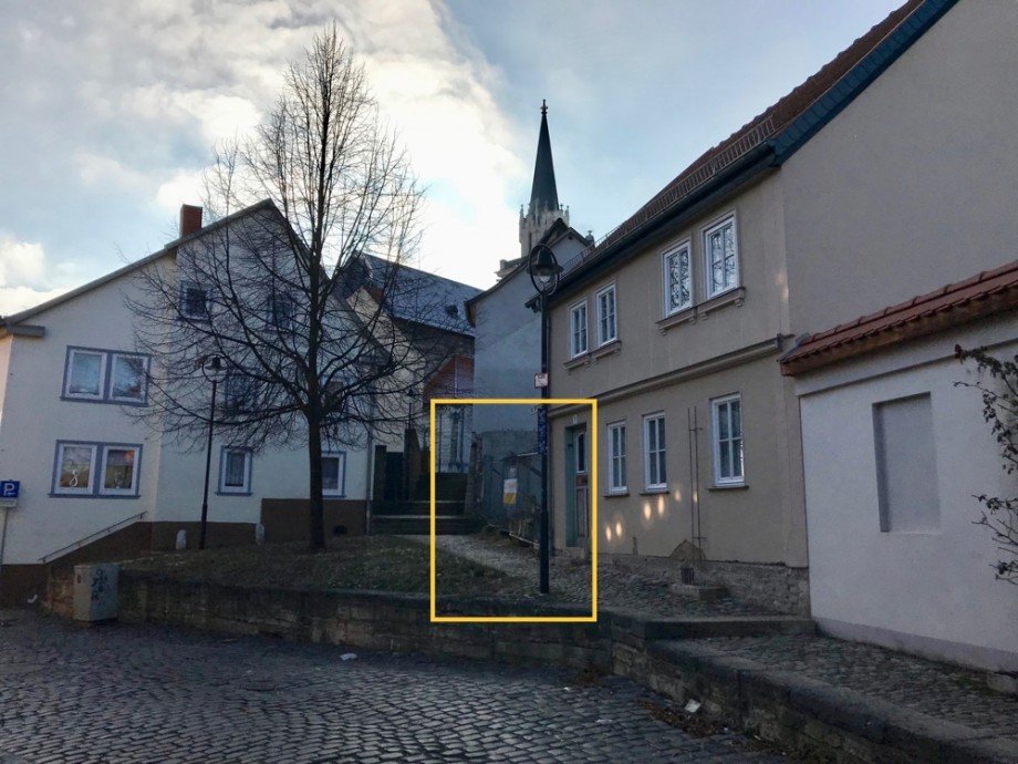 Grundst�ck unterhalb der Kirche Wohngrundst�ck Bad Langensalza
