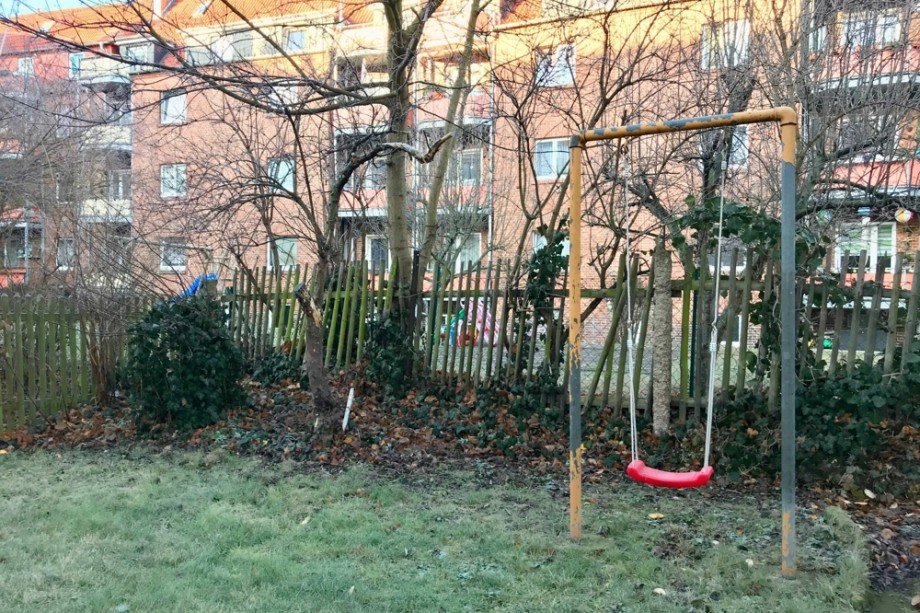 Kleiner Gemeinschaftsgarten Maisonettewohnung Erfurt