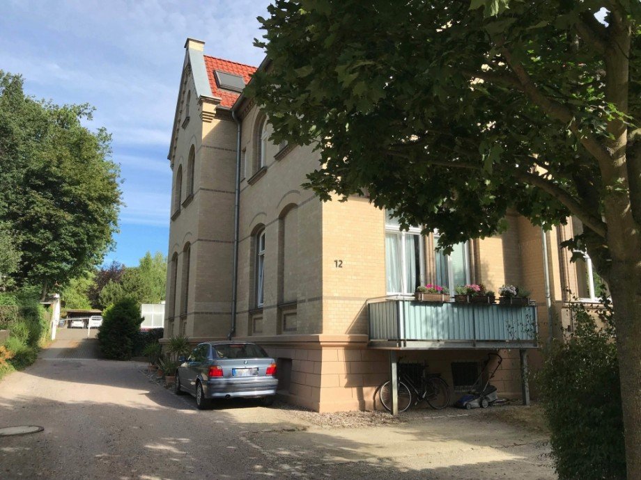 Auffahrt Winzerstra�e Etagenwohnung Erfurt