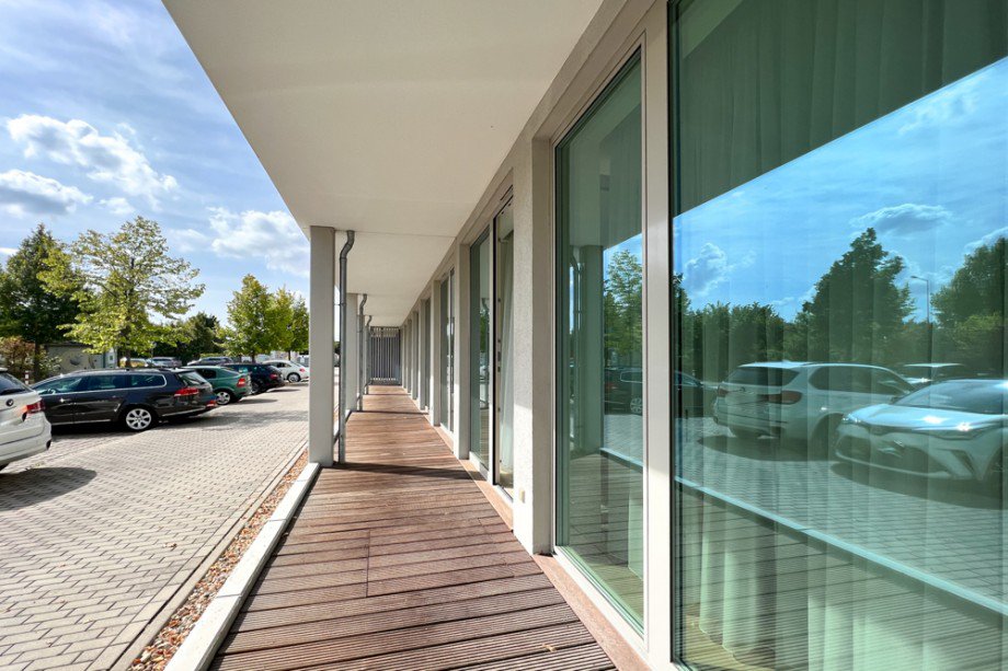 Loggia am Schlafzimmer weitere Beherbergungsbetriebe Erfurt