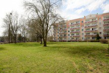 Gemeinschaftsgarten Sch�n geschnittene Dreiraumwohnung mit Balkon und Einbauk�che