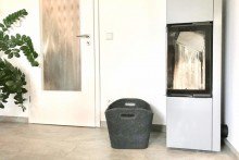 Kamin im Wohnzimmer Ihr neues Zuhause- Modernes Einfamilienhaus im Erfurter Umland