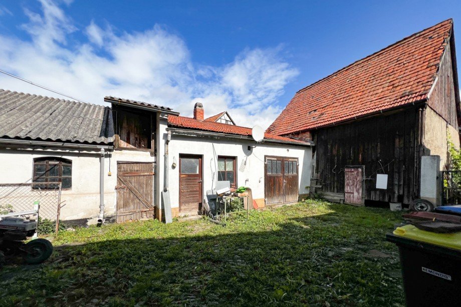 Scheune, Garage und Nebengela� Einfamilienhaus Drei Gleichen / M�hlberg