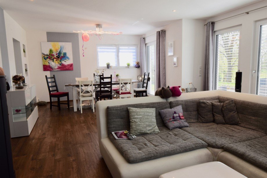 Wohn- und Esszimmer Einfamilienhaus Riethnordhausen