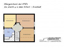 Grundriss Obergeschoss Ermstedt Ihr perfektes Zuhause- Modernes Einfamilienhaus im Erfurter Westen