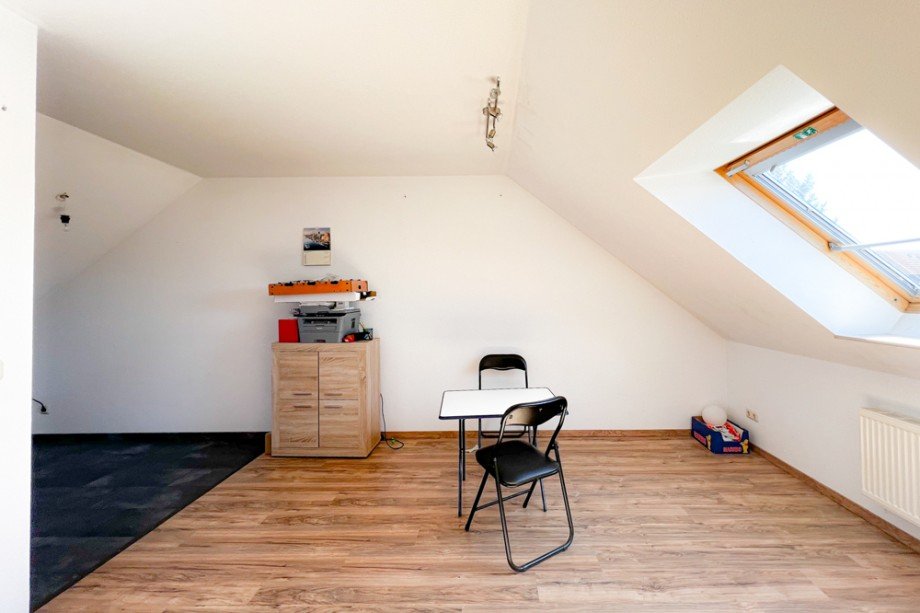 Wohnzimmer Dachgeschosswohnung Erfurt