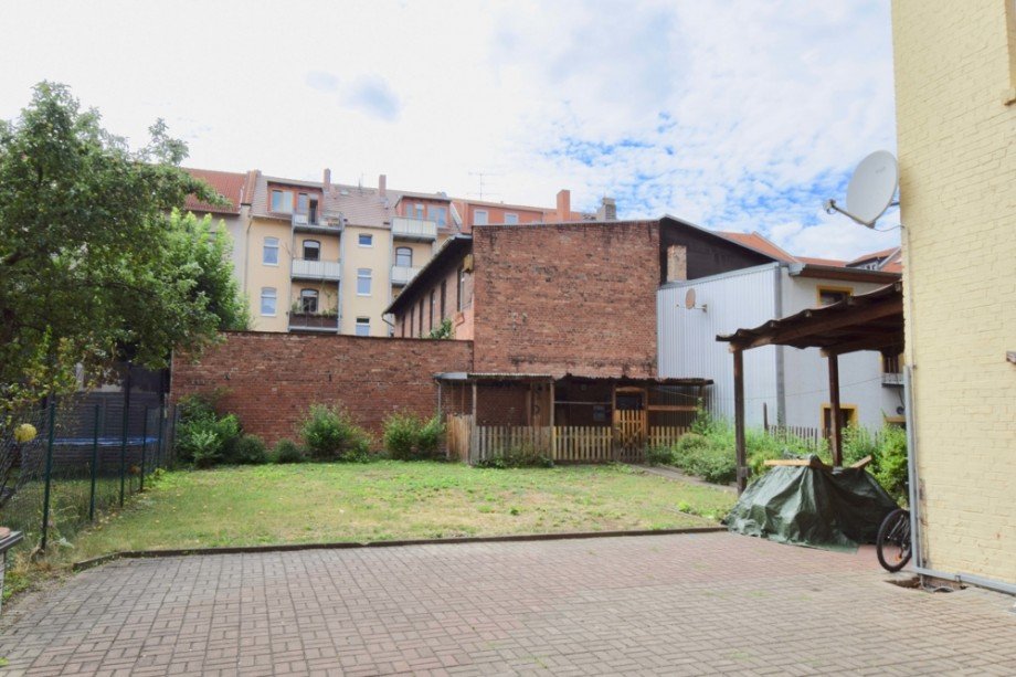 Gemeinschaftsgarten Dachgeschosswohnung Erfurt