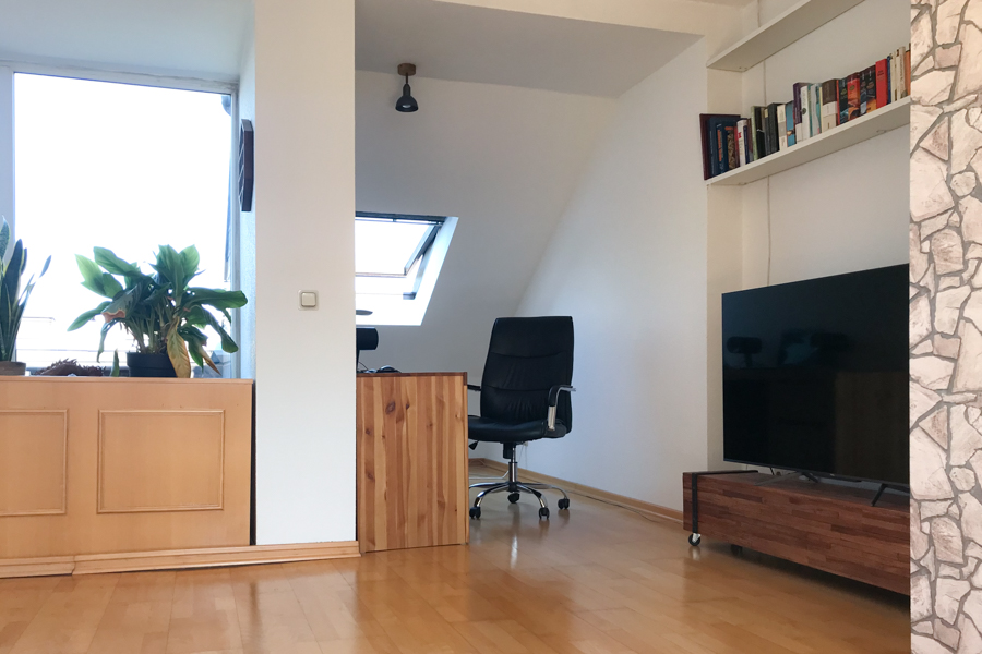 Wohnetage mit Arbeitsbereich Maisonettewohnung Erfurt / Andreasvorstadt