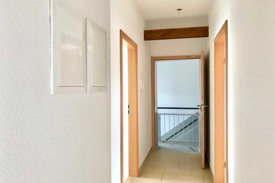 Wohnungsflur Blick Eingang Dachgeschosswohnung Udestedt