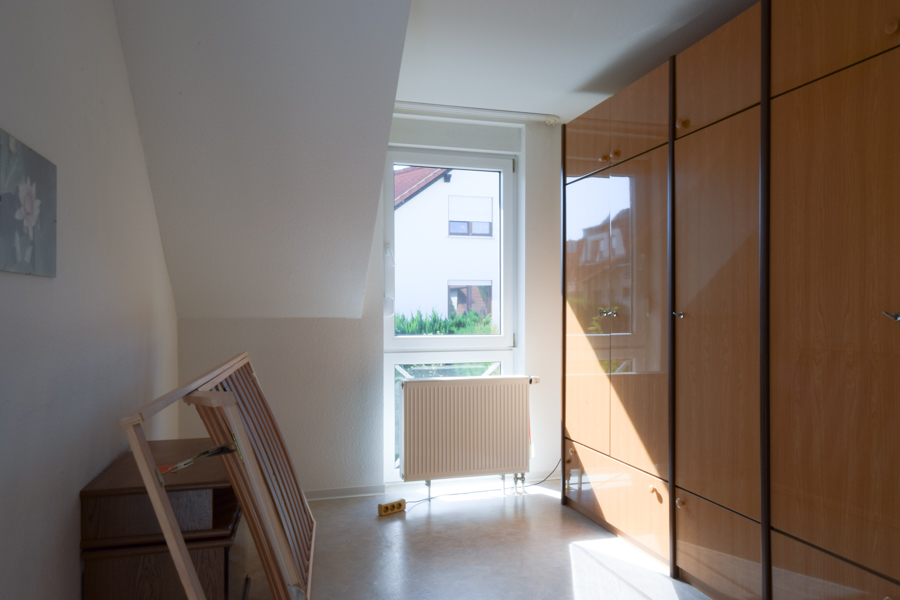 Schlafzimmer mit zwei Sonnenseiten Doppelhaush�lfte Erfurt/ Salomonsborn