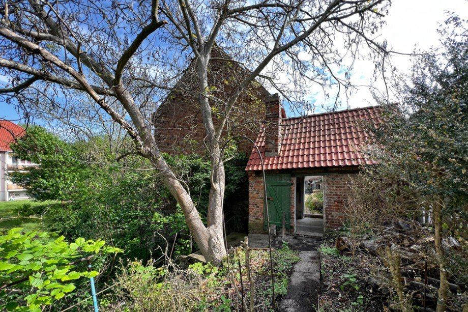 Blick zum Innenhof Bauernhaus Gro�heringen
