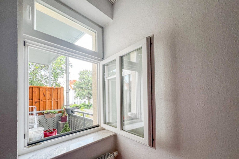 Schlafzimmerfenster Etagenwohnung Erfurt / Altstadt