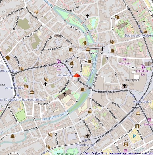 Schl�sserstra�e 42, 99084 Erfurt Dachgeschosswohnung Erfurt