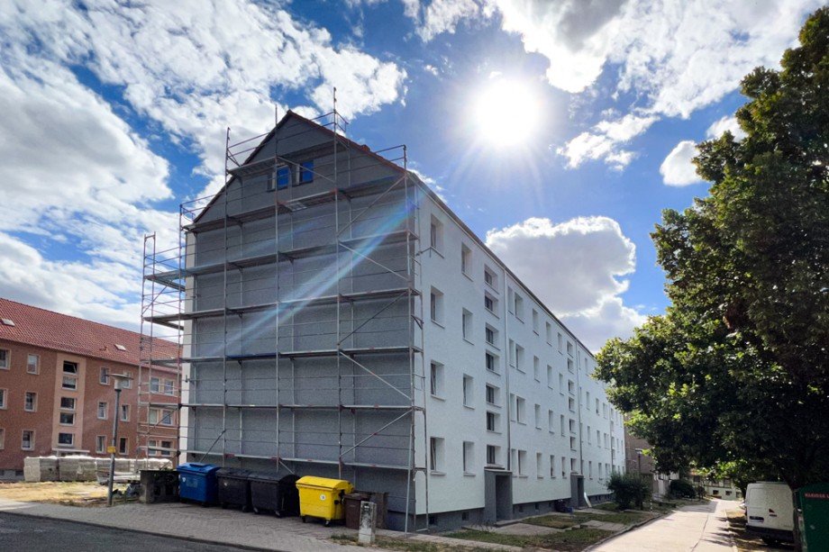 Wohnen auf der Sonnenseite Etagenwohnung Buttst�dt