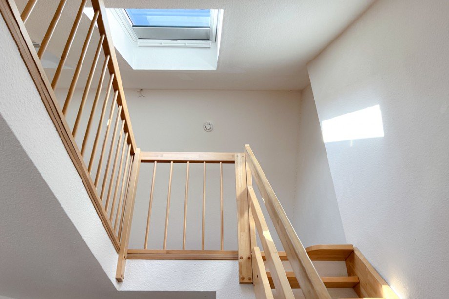 Blick zur Galerieetage Maisonettewohnung Erfurt