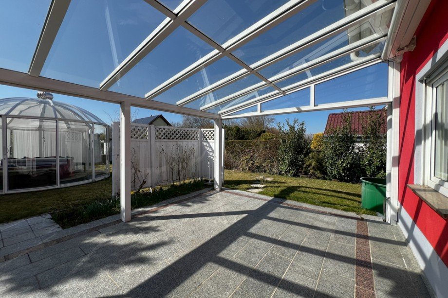 �berdachte Terrasse Einfamilienhaus Erfurt / Stotternheim