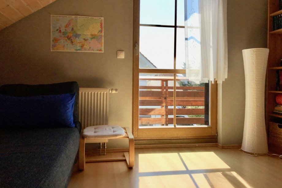 Terrassent�r zum Balkon Einfamilienhaus Arnstadt/ Marlishausen