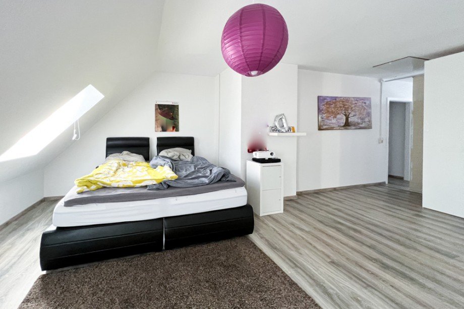 Wohnbereich im DG Reihenmittelhaus Erfurt/ Frienstedt