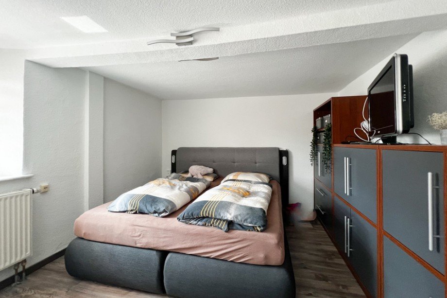 Schlafzimmer 1 Reihenendhaus Am Ettersberg/ Berlstedt