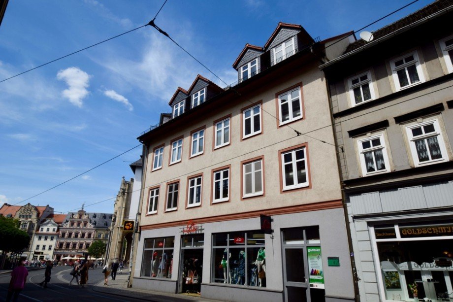 Mietwohnung am Erfurter Fischmarkt Dachgeschosswohnung Erfurt