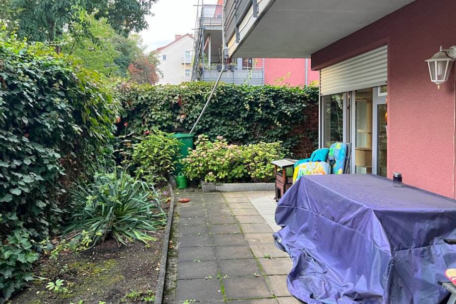 Terrasse mit eigenem Gartenbereich Erdgeschosswohnung Erfurt