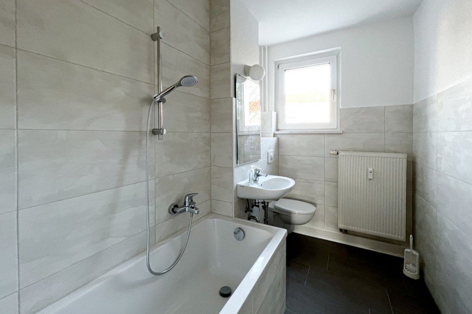 Renoviertes Badezimmer Etagenwohnung Erfurt