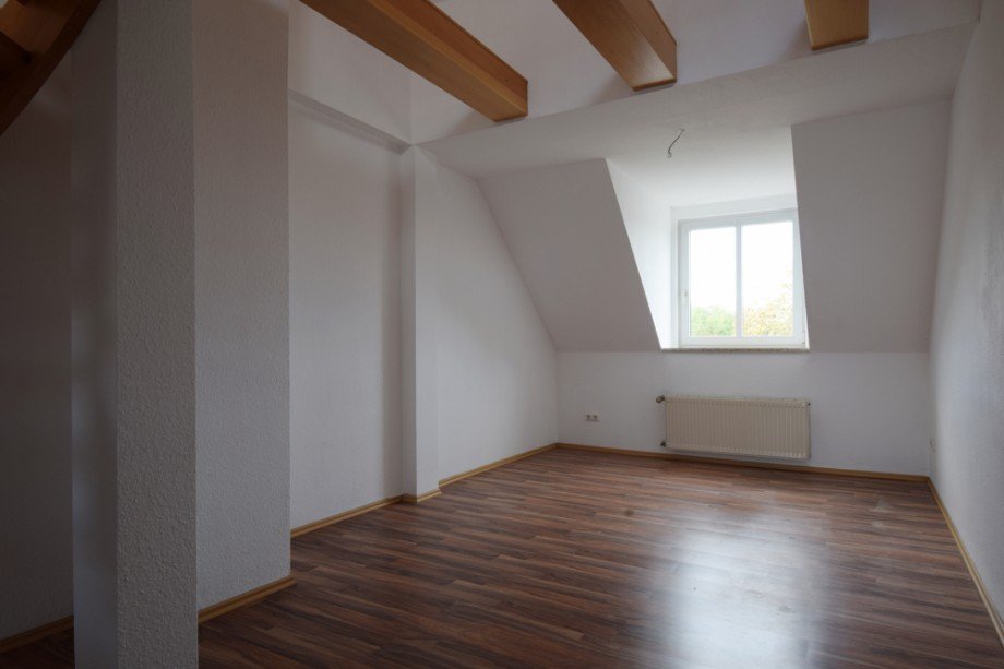 Wohnzimmer Dachgeschosswohnung Erfurt