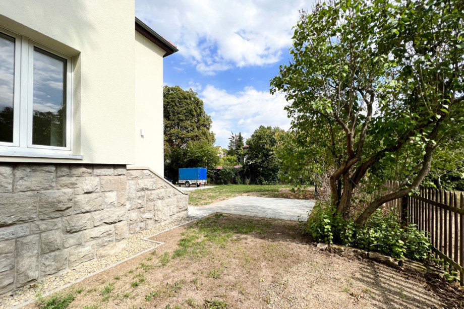 Terrasse mit direktem Wohnungszugang Erdgeschosswohnung Arnstadt