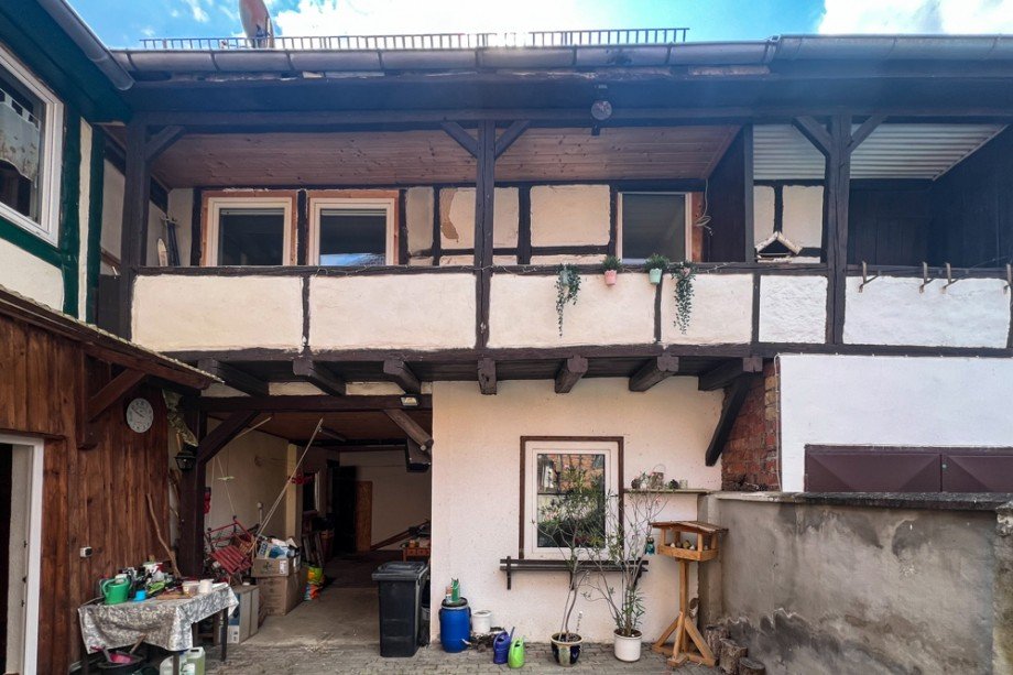 Traditioneller Balkon Einfamilienhaus Unstrut- Hainich / Sch�nstedt