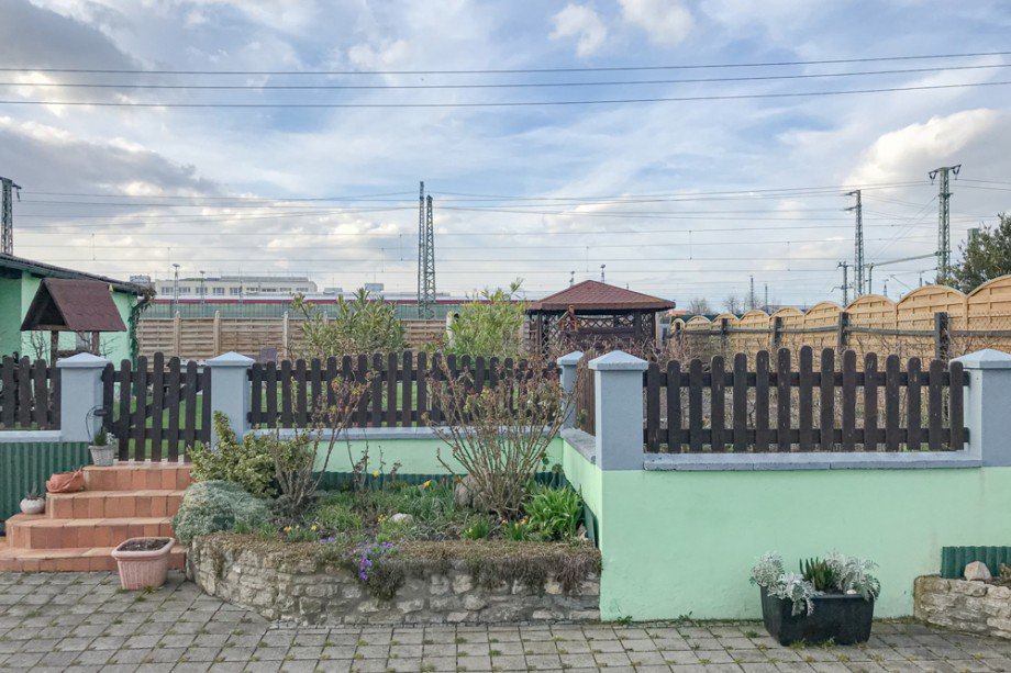 Gemeinschaftsgarten hinter dem Haus Erdgeschosswohnung Erfurt