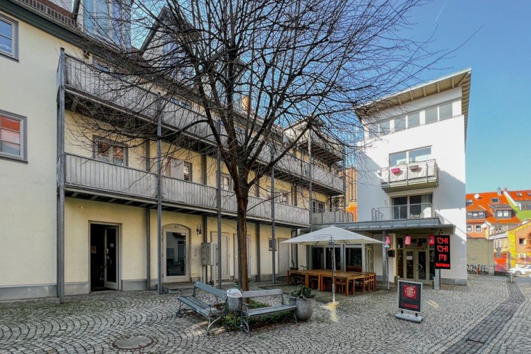 Wohnungskauf Erfurt Altstadt Erfurt / Altstadt Etagenwohnung Entz�ckende, bezugsbereite Einraumwohnung mit Balkon in der Erfurter Altstadt