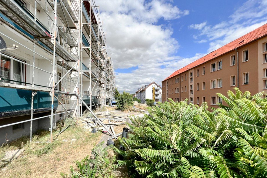 Nach Fertigstellung bald Wohnen im Gr�nen Etagenwohnung Buttst�dt