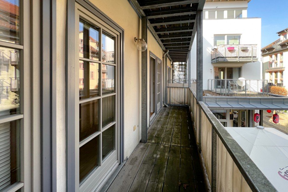 Gro�er Balkon Etagenwohnung Erfurt / Altstadt