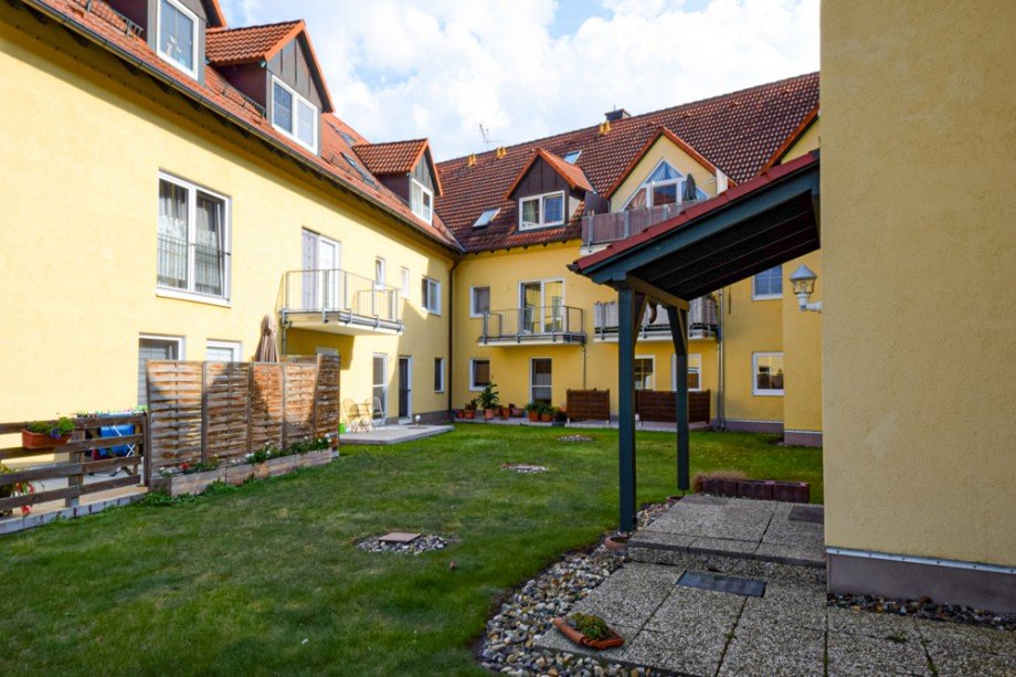 Balkon im Sonnenschein Etagenwohnung Herbsleben