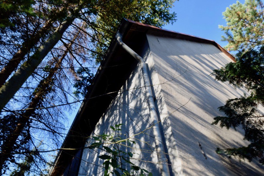 Giebelansicht neue Scheune Einfamilienhaus Tonna / Gr�fentonna