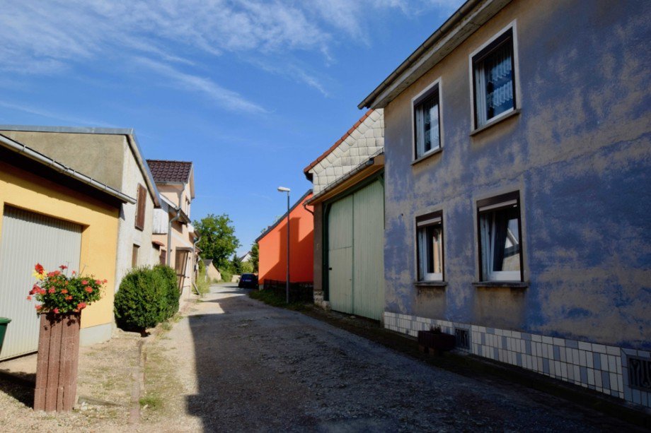 Hoftor Stra�e L�wenberg Einfamilienhaus Tonna / Gr�fentonna