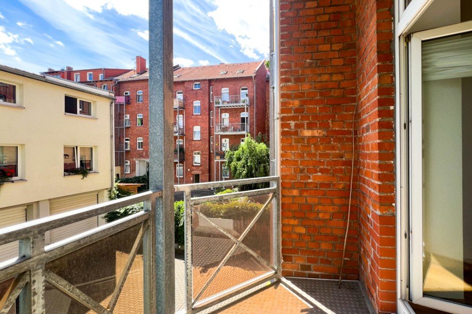 Eingang Balkon Etagenwohnung Erfurt