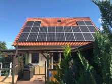 Gartenansicht Ihr neues Familiennest - modernes Einfamilienhaus mit kleinem Pool & Garten