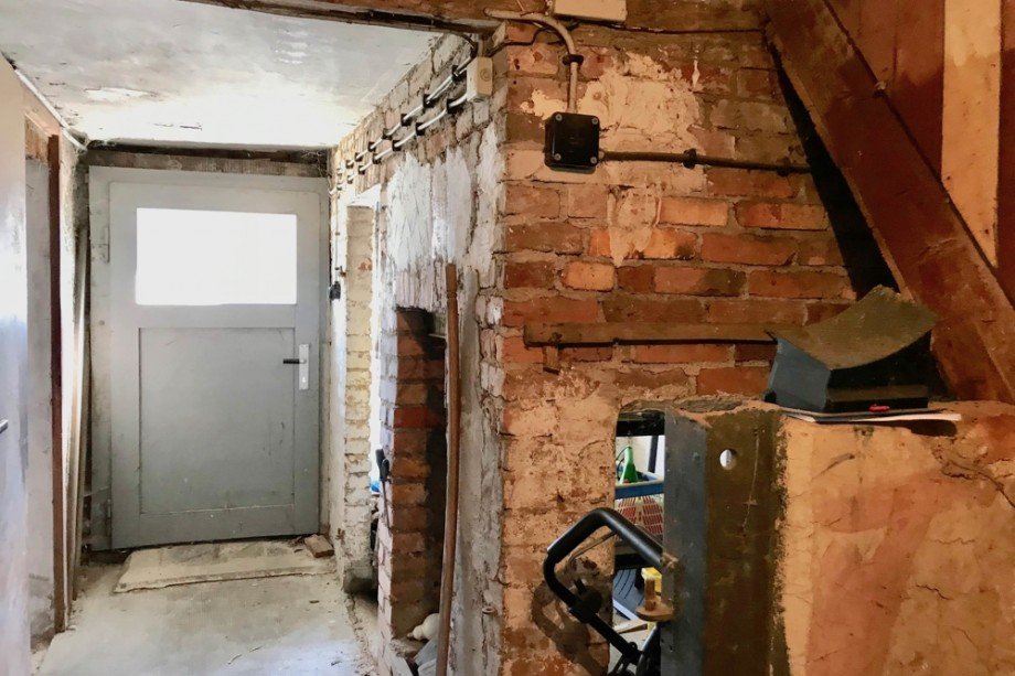 Scheuneneingang Einfamilienhaus Erfurt