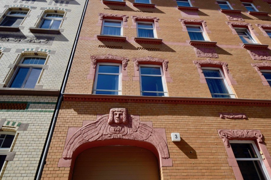 Eingangstor des Hauses Dachgeschosswohnung Erfurt