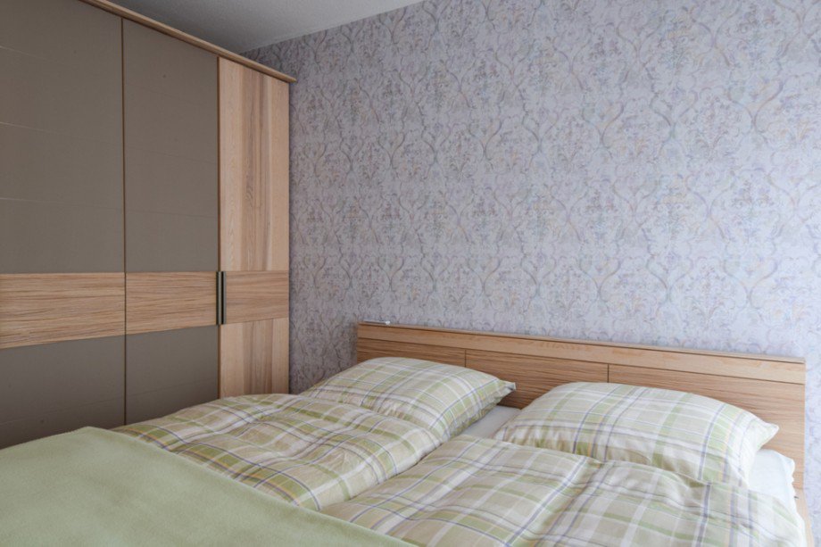 Schlafzimmer zum Wohlf�hlen Erdgeschosswohnung Herbsleben