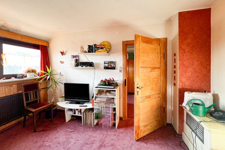Blick ins Durchgangszimmer Doppelhaush�lfte Unstrut- Hainich /Gro�engottern