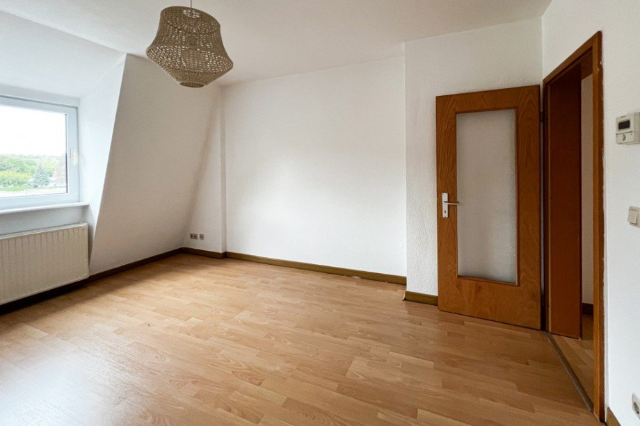 Eingang Wohnzimmer Dachgeschosswohnung Erfurt / Altstadt