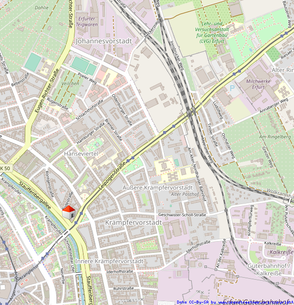 Staufenbergallee 35, 99085 Erfurt Etagenwohnung Erfurt