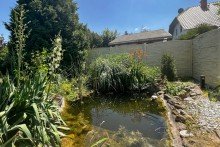 Gartenteich Freistehendes Einfamilienhaus auf gepflegtem Gartengrundst�ck in Herbsleben