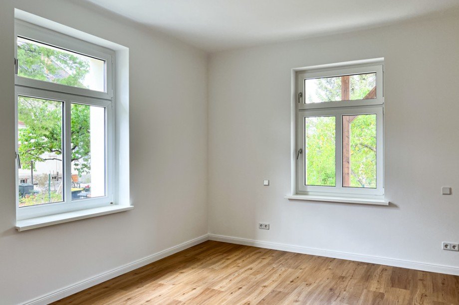 Schlafzimmer zur Linken Erdgeschosswohnung Arnstadt