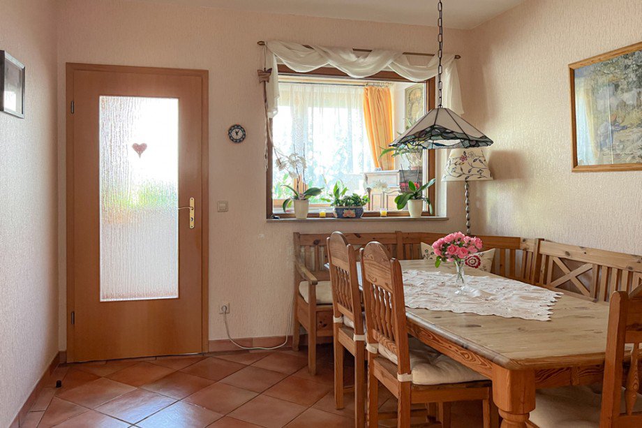 Esszimmer neben der K�che Reihenendhaus Erfurt / Gottstedt